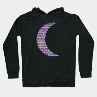 Graffiti Wall Moon Hoodie